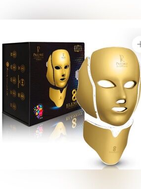 NIB Prédiré Paris LED Light Therapy Mask 8 Element Anti-Aging Device